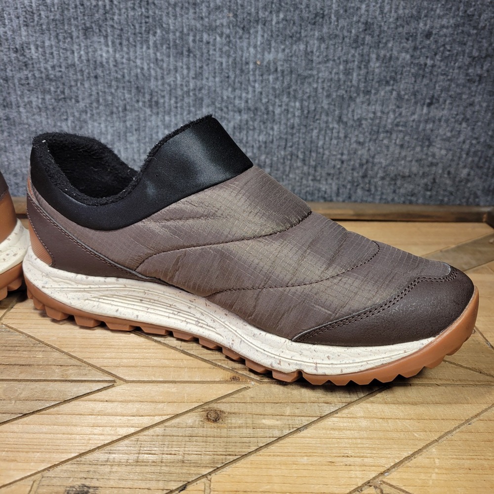 ๐ฅ Merrell Mens Nova Sneaker Moc Brown Size 10 M J067119 vibram Hiking Shoe - Picture 6 of 12
